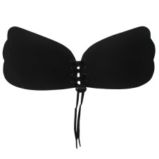 Силіконовий бюстгальтер невидимка Fly Bra Invisible Bra Флай Бра чорний C 142120