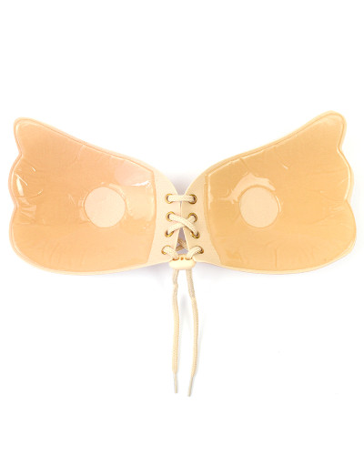 Силіконовий бюстгальтер невидимка Fly Bra Invisible Bra Флай Бра бежевий A 142122