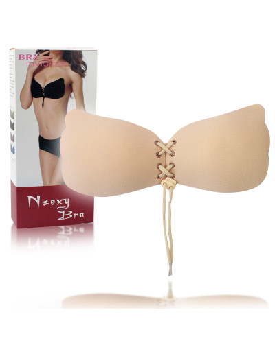 Силіконовий бюстгальтер невидимка Fly Bra Invisible Bra Флай Бра бежевий A 142122
