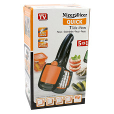 Овочерізка шинковка з контейнером Nicer Dicer Quick 142143