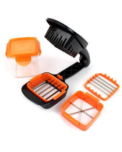 Овочерізка шинковка з контейнером Nicer Dicer Quick 142143
