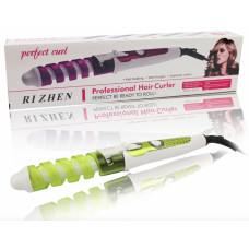 Спіральна плойка стайлер Perfect Curl RZ118 Зелена 142151