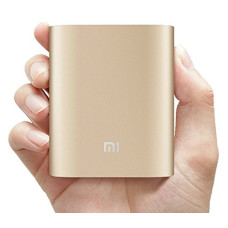 Портативна зарядка для телефона у стилі Xiaomi Power Bank 10400 mAh золото 142195