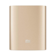 Портативна зарядка для телефона у стилі Xiaomi Power Bank 10400 mAh золото 142195