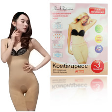 Комбідерс з лямками Slim Shapewear бежевий L/XL 142199