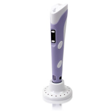 3D ручка 3D Pen 2 RP100B з LCD дисплеєм фіолетова 142214