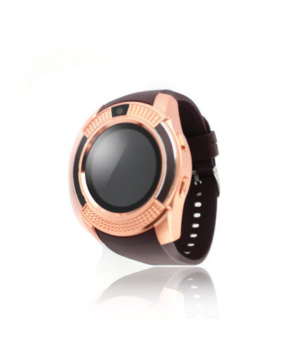 Розумні смарт-годинник Smart Watch V8 Золото 148911