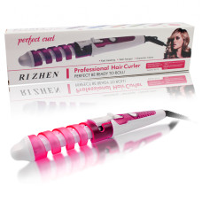 Спіральна плойка стайлер Perfect Curl RZ118 рожева 149069