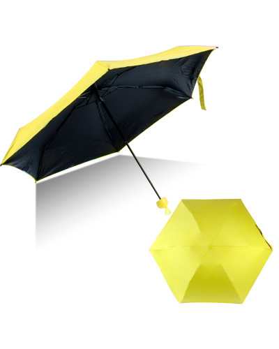 Компактний парасолька-капсула Capsule Umbrella жовтий 149505