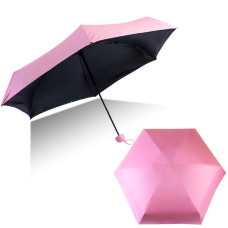 Зонт-капсула компактний Capsule Umbrella рожевий 149506