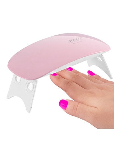 Сушілка для нігтів Sun mini UV Led Лампа Рожева 149532