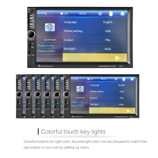 Автомагнітола в стилі Pioneer 7012B 2DIN з пультом 149662