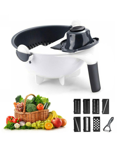 Овочерізка багатофункціональна Wet Basket Vegetable Cutter 149738