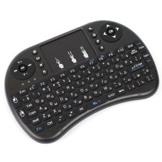 Бездротова клавіатура з тачпадом Protech Mini Keyboard AIRMOUSE I8 Чорна 149871