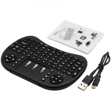 Бездротова клавіатура з тачпадом Protech Mini Keyboard AIRMOUSE I8 Чорна 149871