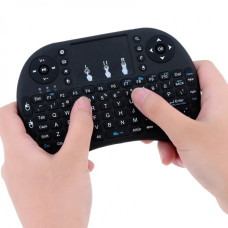 Бездротова клавіатура з тачпадом Protech Mini Keyboard AIRMOUSE I8 Чорна 149871