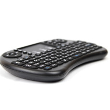 Бездротова клавіатура з тачпадом Protech Mini Keyboard AIRMOUSE I8 Чорна 149871
