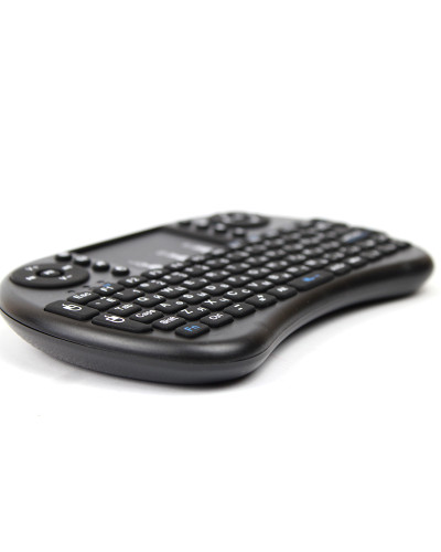 Бездротова клавіатура з тачпадом Protech Mini Keyboard AIRMOUSE I8 Чорна 149871