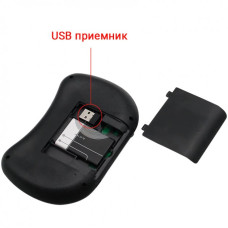 Бездротова клавіатура з тачпадом Protech Mini Keyboard AIRMOUSE I8 Чорна 149871