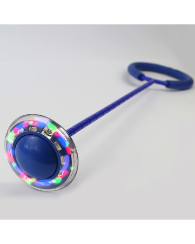 Скакалка на одну ногу світиться LED синя 149890