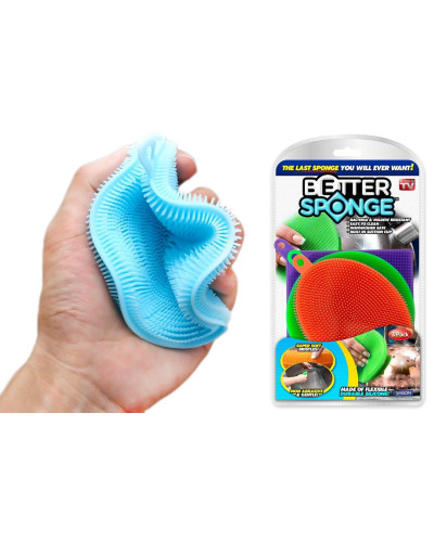Набір універсальних силіконових щіток-губок 3 шт Better Sponge 149926