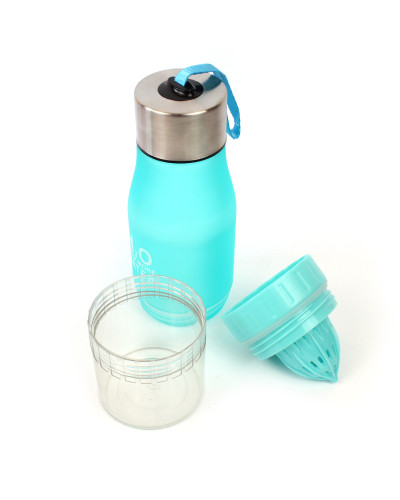 Бутылка соковыжималка H2O голубая 149953
