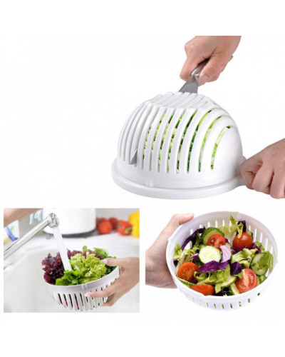 Салатниця овочерізка чаша для нарізки овочів і салатів Salad Cutter Bowl 3в1 149959