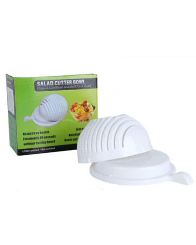 Салатниця овочерізка чаша для нарізки овочів і салатів Salad Cutter Bowl 3в1 149959
