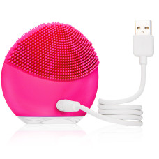 Силіконова щітка-масажер для очищення обличчя Foreo LUNA mini 2 малинова 149999