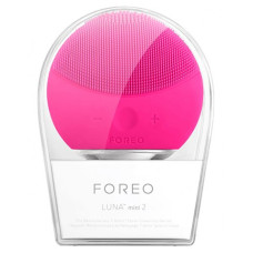 Силіконова щітка-масажер для очищення обличчя Foreo LUNA mini 2 малинова 149999