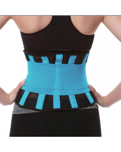 Пояс для схуднення Hot Shapers Belt Power на липучці синій, розмір S 150013