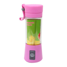 Фітнес-блендер портативний USB Juicer Cup рожевий 150031