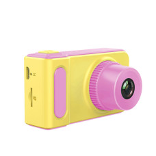 Дитяча камера з записом відео та кольоровим екраном dvr baby camera V7 рожева 150038
