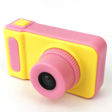 Дитяча камера з записом відео та кольоровим екраном dvr baby camera V7 рожева 150038