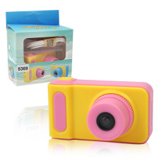 Дитяча камера з записом відео та кольоровим екраном dvr baby camera V7 рожева 150038