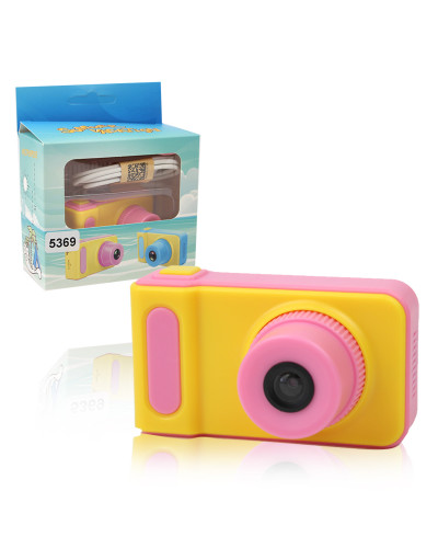Дитяча камера з записом відео та кольоровим екраном dvr baby camera V7 рожева 150038
