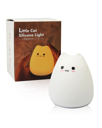 Дитяча нічна лампа-сенсор Light Cat 150039