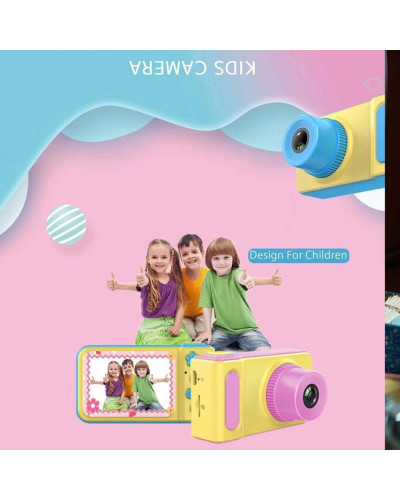 Дитяча камера з записом відео та з кольоровим екраном dvr baby camera V7 синій 150042
