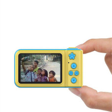 Дитяча камера з записом відео та з кольоровим екраном dvr baby camera V7 синій 150042