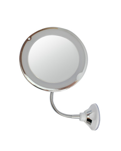 Дзеркало гнучке на присосці косметичне 5X Ultra Flexible Mirror 150077