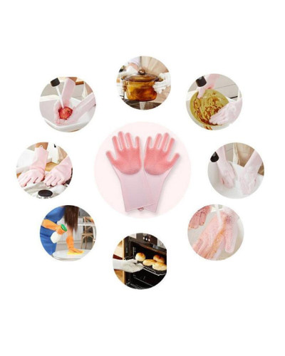 Перчатки для миття посуду Super Gloves у пакунку 150141