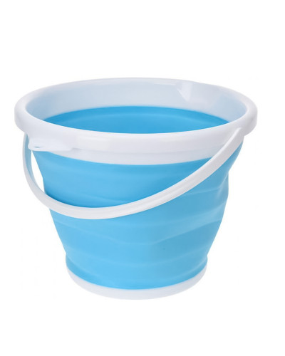 Відро 5 літрів туристичне складне Collapsible Bucket 150162