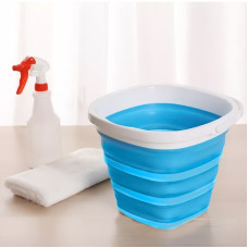 Відро квадратне туристичне складне Collapsible Bucket 10 літрів 150164