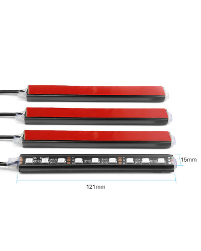 Універсальна автомобільна підсвітка CAR atmosphere Light RGB 8 Кольорів 150170
