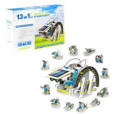 Конструктор робот на сонячних батареях Educational Solar Robot 13в1 150171