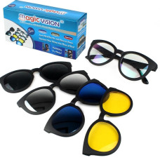 Антиблікові сонцезахисні окуляри Magic Vision 5 в 1 150195
