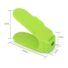 Подставка для обуви Double Shoe Racks Зеленая 150242