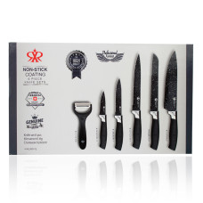 Набір кухонних металевих ножів з 6 предметів Non Stick Coating Sets 150247