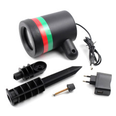 Проектор лазерний вуличний Star Shower Laser Light USB 150248