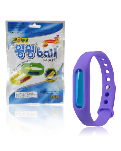 Браслет від комарів з капсулою силіконовий захисний Band Ball 150757